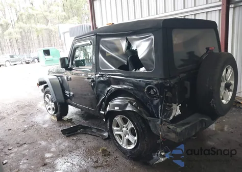 2019 Jeep Wrangler Sport S 4X4 from USA, damaged, VIN 1C4GJXAGXKW610567